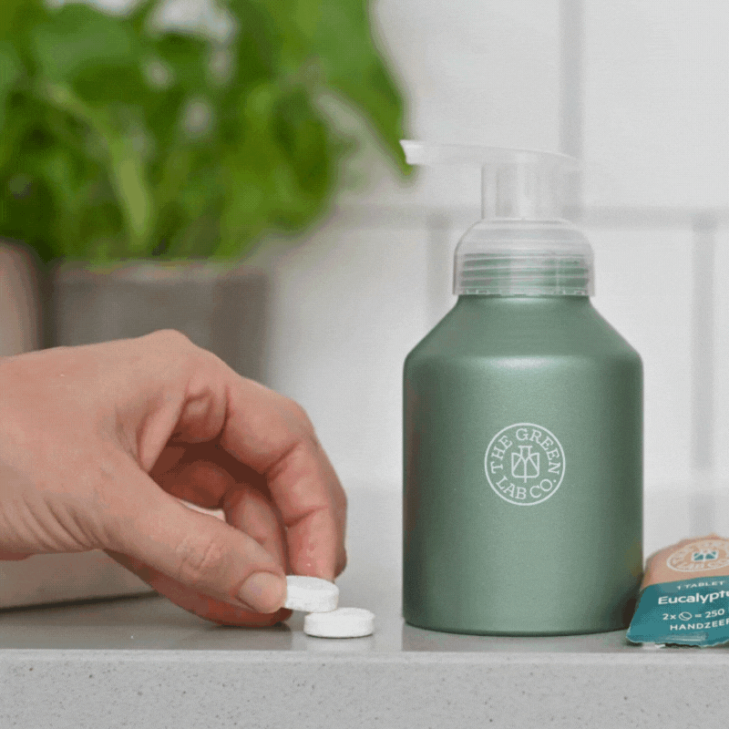 Σαπούνι χεριών σε ταμπλέτα | Refill Set 💚 4 tablets