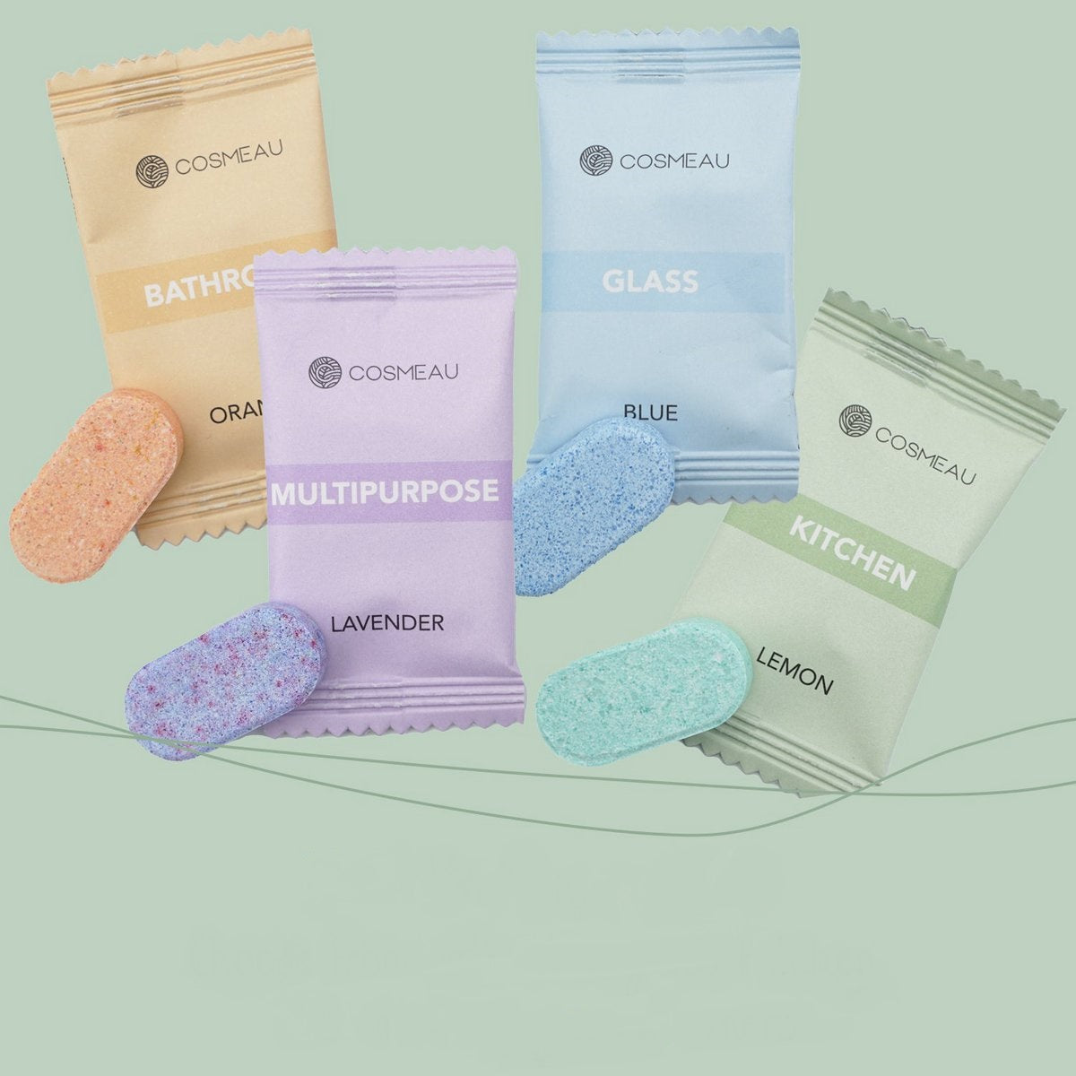 ταμπλέτες καθαρισμού για το σπίτι