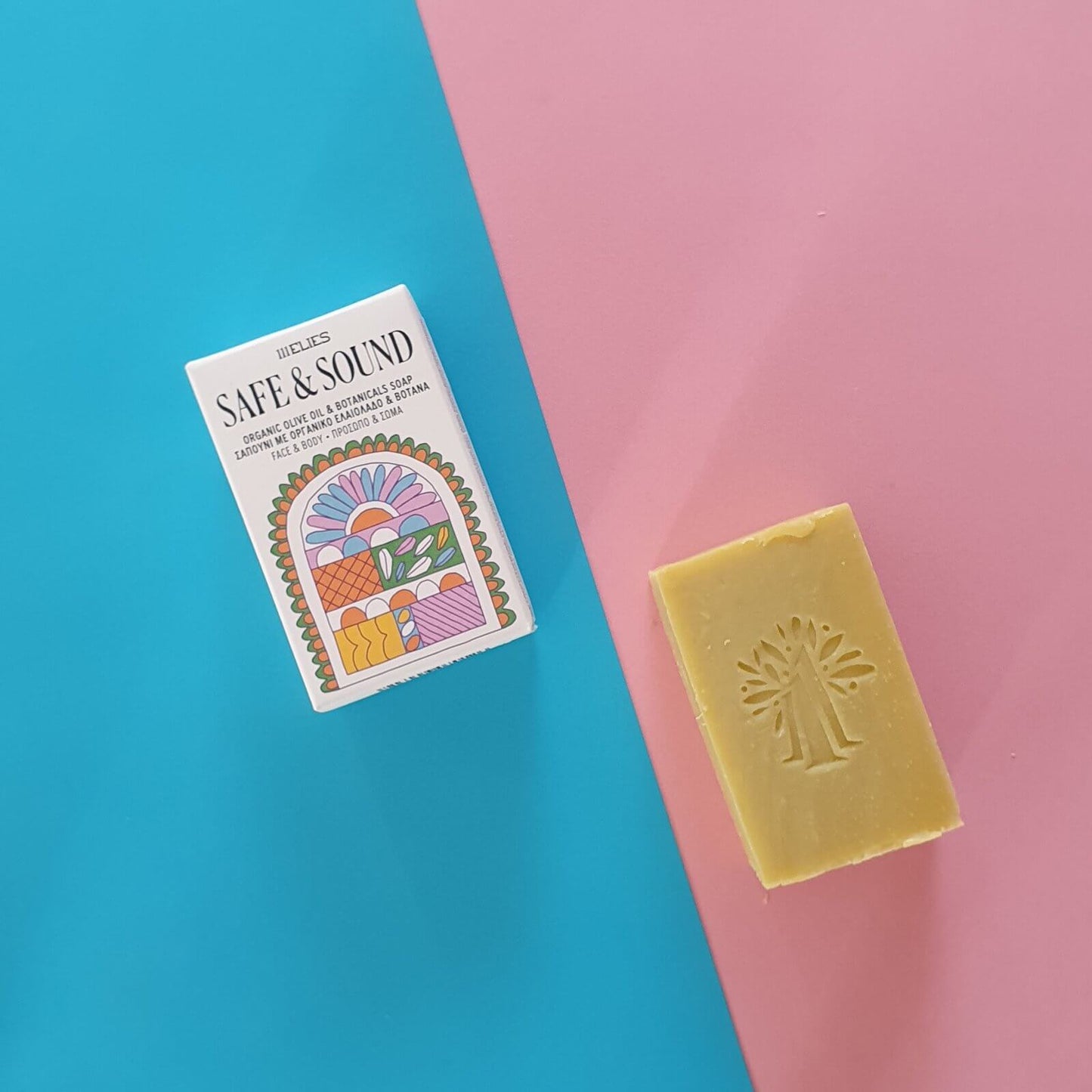 σαπούνι ελαιολάδου με βότανα για ευαίσθητο δέρμα