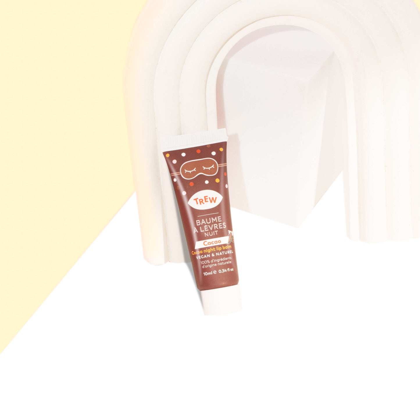 lip balm νύκτας για σκασμένα και ξηρά χείλη με άρωμα κακαάο