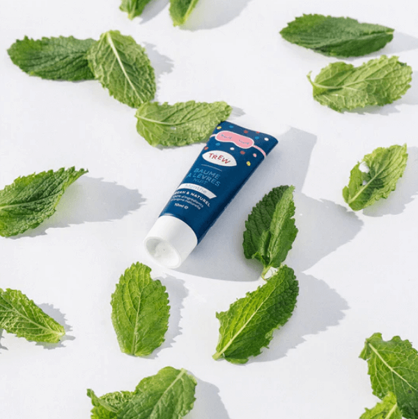 lip balm με μέντα vegan