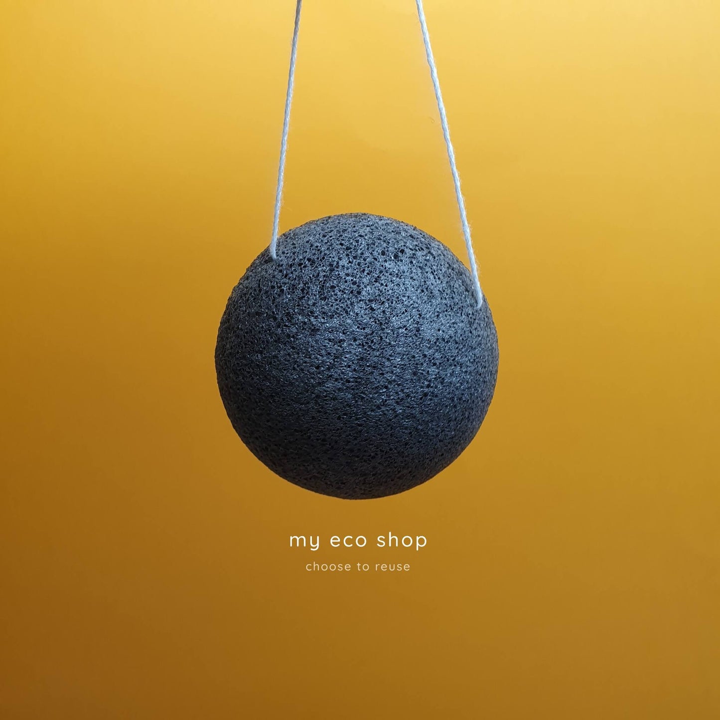 konjac sponge με activated charcoal