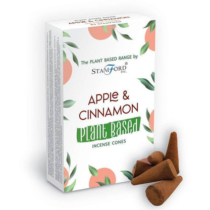 Stamford premium incense cones – plant-based, cruelty-free and long-lasting aroma. apple cinnammon