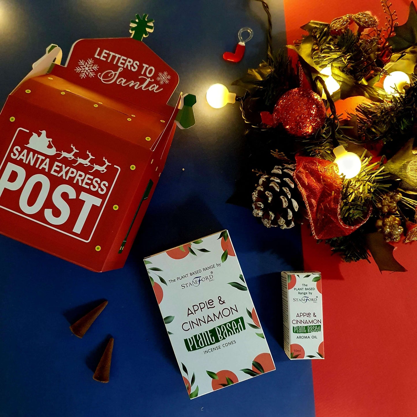 🕯️ Cozy Vibes | Set με αρωματικούς κώνους & έλαιο