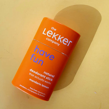 αποσμητικό φυσικό μανταρίνι λεμόνι leker