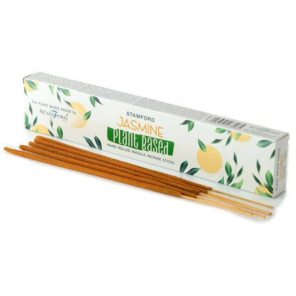 Stamford masala incense sticks in recyclable white packaging – handmade, natural and plant-based jasmine
