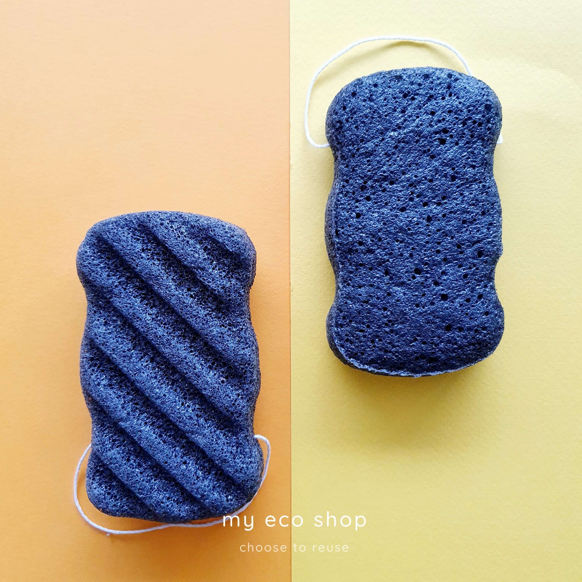 Konjac σφουγγάρι σώματος με ενεργό άνθρακα για στοχευμένη απολέπιση και βαθύ καθαρισμό