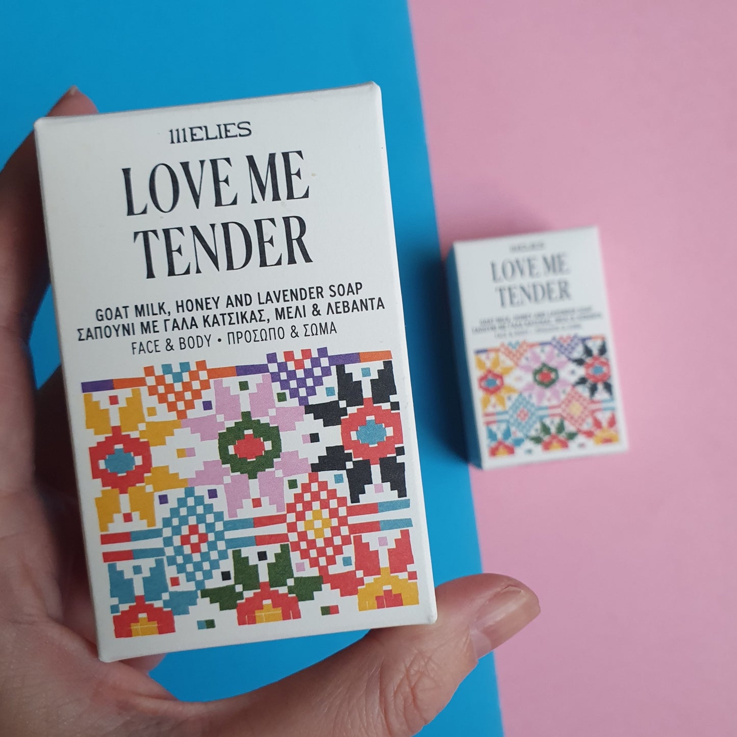 LOVE ME TENDER | Με Γάλα Κατσίκας, Μέλι & Λεβάντα | 100gr