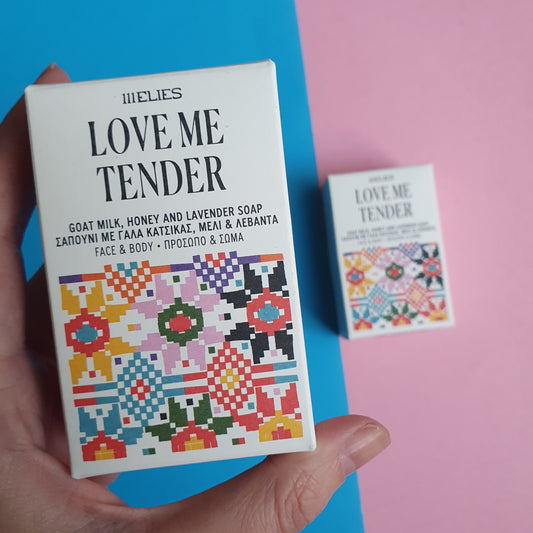 LOVE ME TENDER | Με Γάλα Κατσίκας, Μέλι & Λεβάντα | 100gr